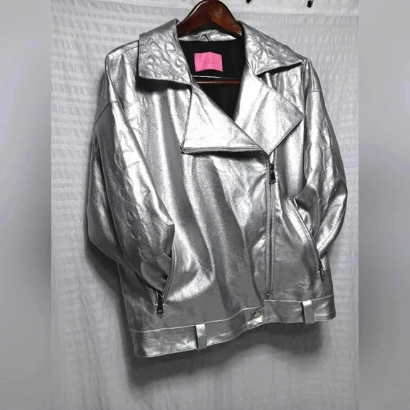 Azalea Wang  Prince Moto Western Style Jacket. Ladies size s - Picture 4 of 12